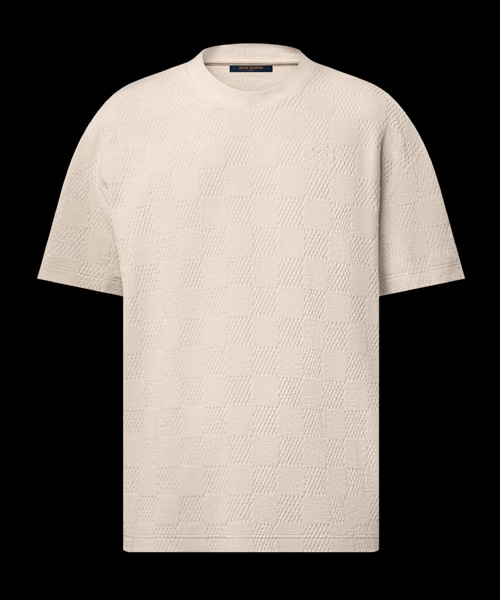 T-32221<br><b>LOUIS VUITTON</b><br>다미에 프렌치 테리 티셔츠</b><br>[매장가-160만원대]