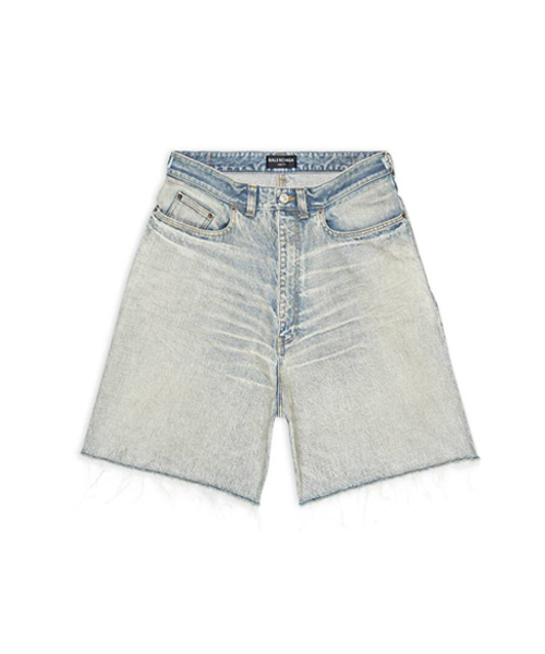 P-16673<br><b>BALENCIAGA</b><br>스케이터 데님 쇼츠</b><br>[매장가-100만원대]