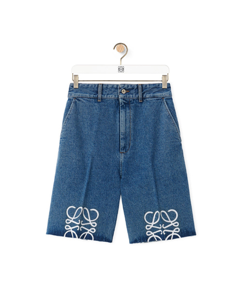 P-16678<br><b>LOEWE</b><br>아나그램 데님 쇼츠</b><br>[매장가-140만원대]