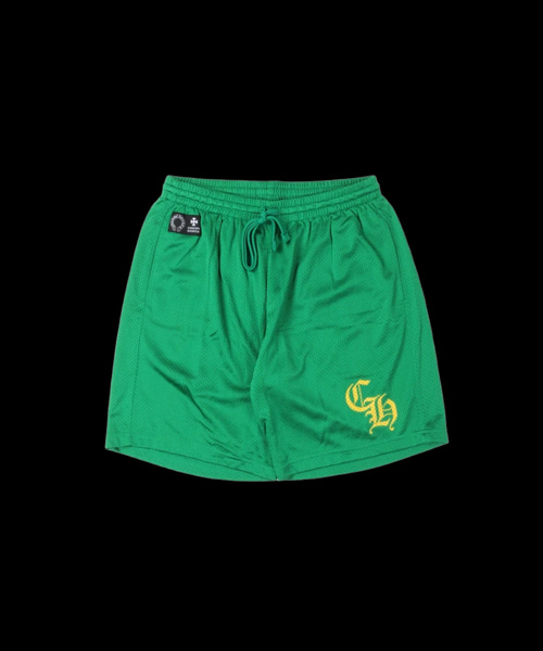 P-16686<br><b>CHROME HEARTS</b><br>메쉬 웜 업 쇼츠</b><br>[매장가-100만원대]