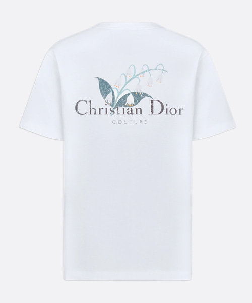 T-32203<br><b>DIOR</b><br>디올 쿠튀르 은방울꽃 코튼 티셔츠</b><br>[매장가-150만원대]