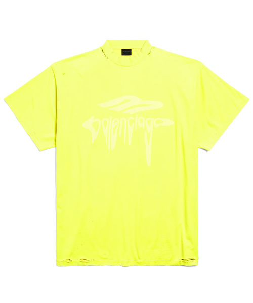 T-32230<br><b>BALENCIAGA</b><br>3B LIQUIFIED 코튼 티셔츠</b><br>[매장가-100만원대]