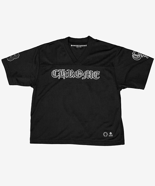 T-32218<br><b>CHROME HEARTS</b><br>메쉬 스타디움 숏 슬리브 저지 티셔츠</b><br>[매장가-290만원대]