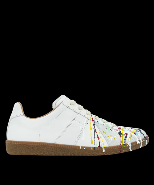 A-45497<br><b>MAISON MARGIELA</b><br>레플리카 페인트 드롭 스니커즈</b><br>[매장가-110만원대]
