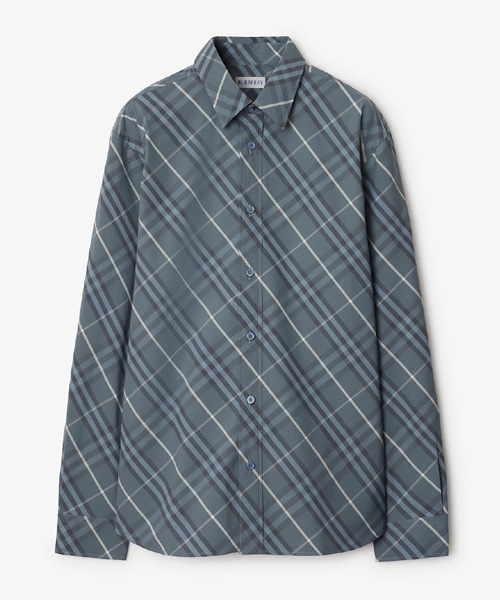 S-5899<br><b>BURBERRY</b><br>레귤러핏 체크 코튼 셔츠</b><br>[매장가-80만원대]