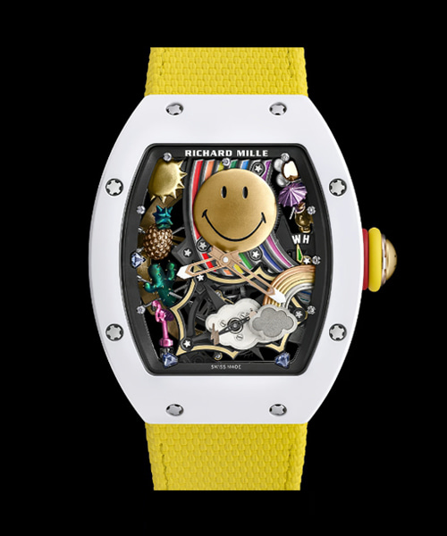 A-45533<br><b>RICHARD MILLE</b><br>RM88 오토매틱 투르비용 스마일리</b><br>[매장가-1억원대]