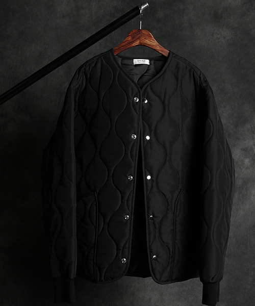 JK-18781qualting button jacket