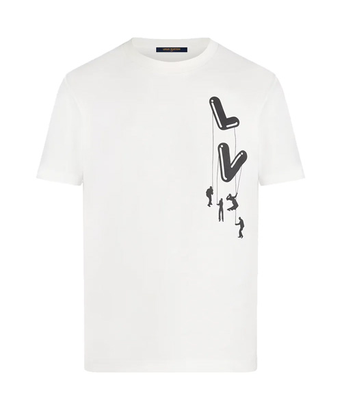 T-29399LOUIS VUITTON플로팅 로고 티셔츠[매장가-100만원대]